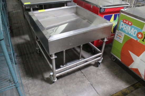 Portable Stainless Iced Produce Merchandiser