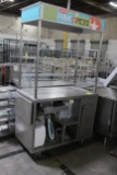 Portable Demo/Sample Cart W/ Water Heater