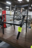 Metal Chair W/ Bent Leg