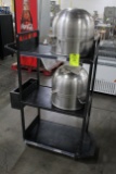 Three-Tier Cart W/ (2) Mixing Bowls