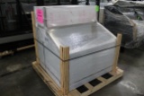 New Win-Holt Table W/ Trough And Removable Sneeze Guards