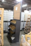 Wooden Cubby Style Merchandiser W/ Tall Back