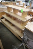 4-Tier Wooden Merchandiser
