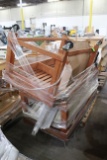 Pallet Of Portable Wooden Merchandising Tables