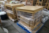 Pallets Of Assorted Wooden Tables