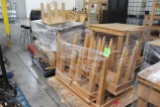 Pallets Of Assorted Wooden Tables