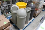 Pallet Of Assorted Trash Cans