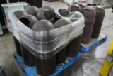 Plastic Torpedo Trash Cans