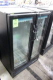 True Two Glass Door Cooler