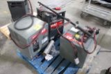 Assorted 12 And 24 Volt Battery Chargers