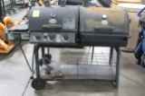 Char-Griller Dual Propane Grill W/ Side Burner