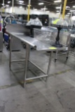 Win-Holt Stainless Table W/ Open Side
