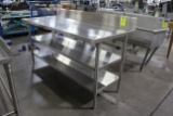 Win-Holt 6' Stainless Steel Table