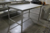5' Stainless Steel Table