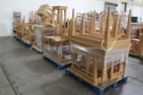 Pallets Of Assorted Wooden Tables
