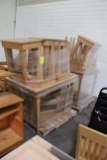 Pallets Of Assorted Wooden Tables