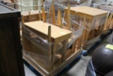 Pallets Of Assorted Wooden Tables