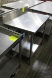 Win-Holt 3' Stainless Steel Table