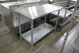 4' Stainless Steel Table
