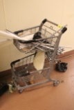 Small Shopping Cart W/ Assorted Hardware