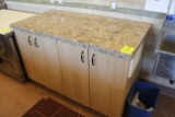 Granite Top Millwork Cabinet