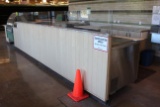 Service Millwork Counter W/ Sneeze Guard