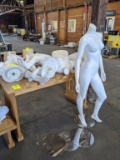 Group of mannequin parts