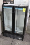 True Two Glass Door Cooler