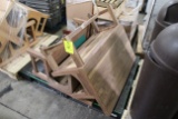 Pallet Of Wooden Merchandising Tables