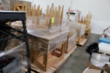 Pallets Of Assorted Wooden Tables