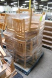 Pallet Of Wooden Chairs