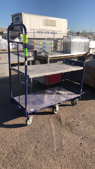 Two-Tier 4’ Stocking Cart