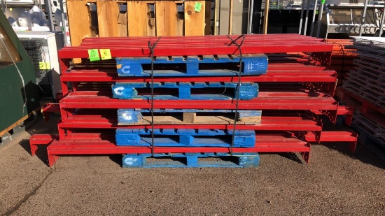 90? Ridged U Rack Pallet Rack Beams