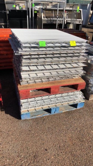 Group Of 36x44" Pallet Racking Screens