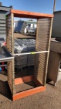 Stationary Plastic Channel Rack
