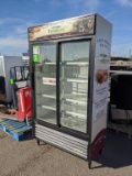 True sliding door cooler