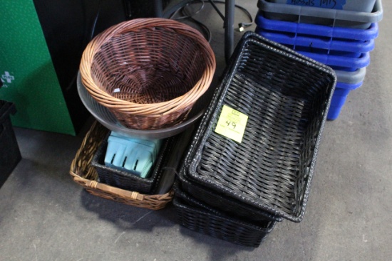 Group Of Assorted Baskets
