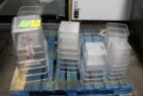 Pallet Of Assorted Sized Ingredient Bins