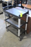 3 Tier Plastic Cart