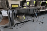 stainless table w/ undershelf