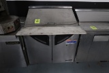 Turbo Air refrigerated prep table