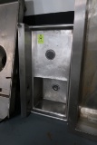single compartment sink w/ R drainboard, missing legs