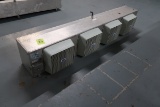 refrigeration coil, 4-fan