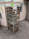 Rack with 10 Sheet Pans