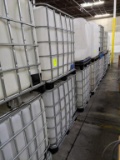 275 Gallon Plastic Containers in Cages