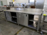 8ft Stainless Steel Cabinet