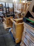 Pallets of Assorted Wood Tables