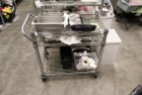 Wire Cart And Contents