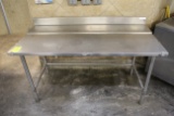 5’ Stainless Steel Table