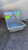 Stainless hand sink